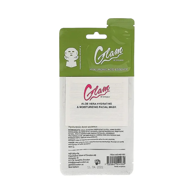 Glam of Sweden Aloe Vera Facial Mask