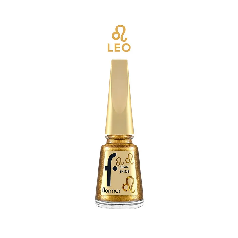 Flormar Star Shine Nail Enamel Zodiac - 38 Confident Leo