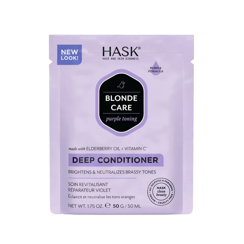 Hask Blonde Care Deep Conditioner Packette 50g