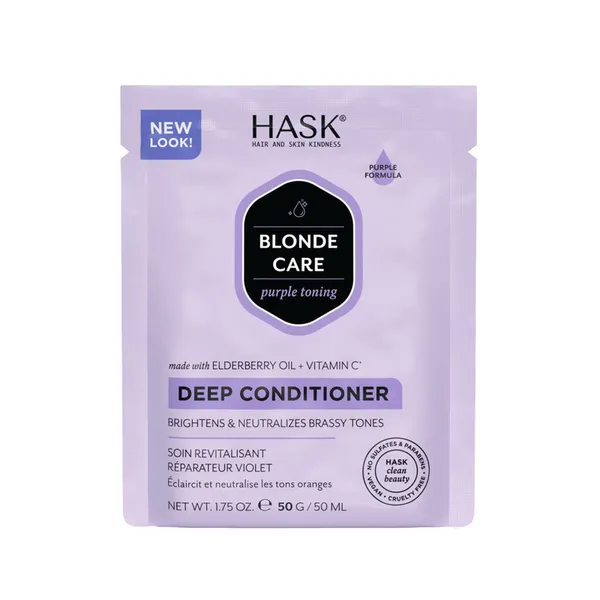 Hask Blonde Care Deep Conditioner Packette 50g