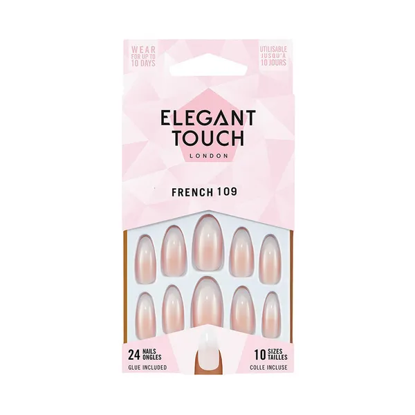 Elegant Touch Luxe Looks French 109 Ombre Nails