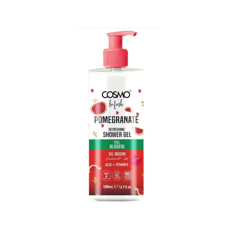 Cosmo Be Fresh Pomegranate Shower Gel 1000Ml