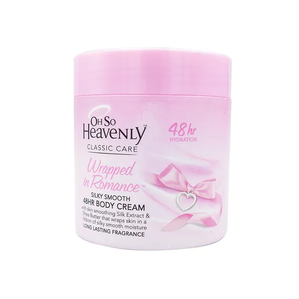Oh So Heavenly Body Cream 48HR Wrapped in Romance 470Ml
