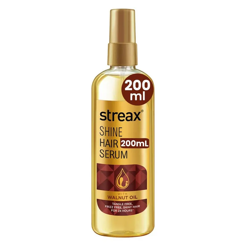 Streax Shine Walnut Hair Serum 200Ml