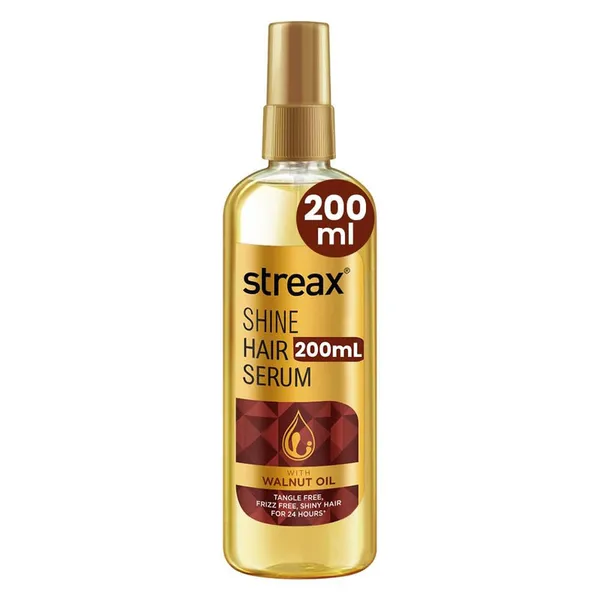Streax Shine Walnut Hair Serum 200Ml