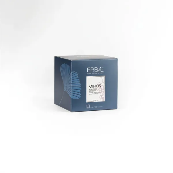 Erbal Oinos Scented Candle Transparent 210g